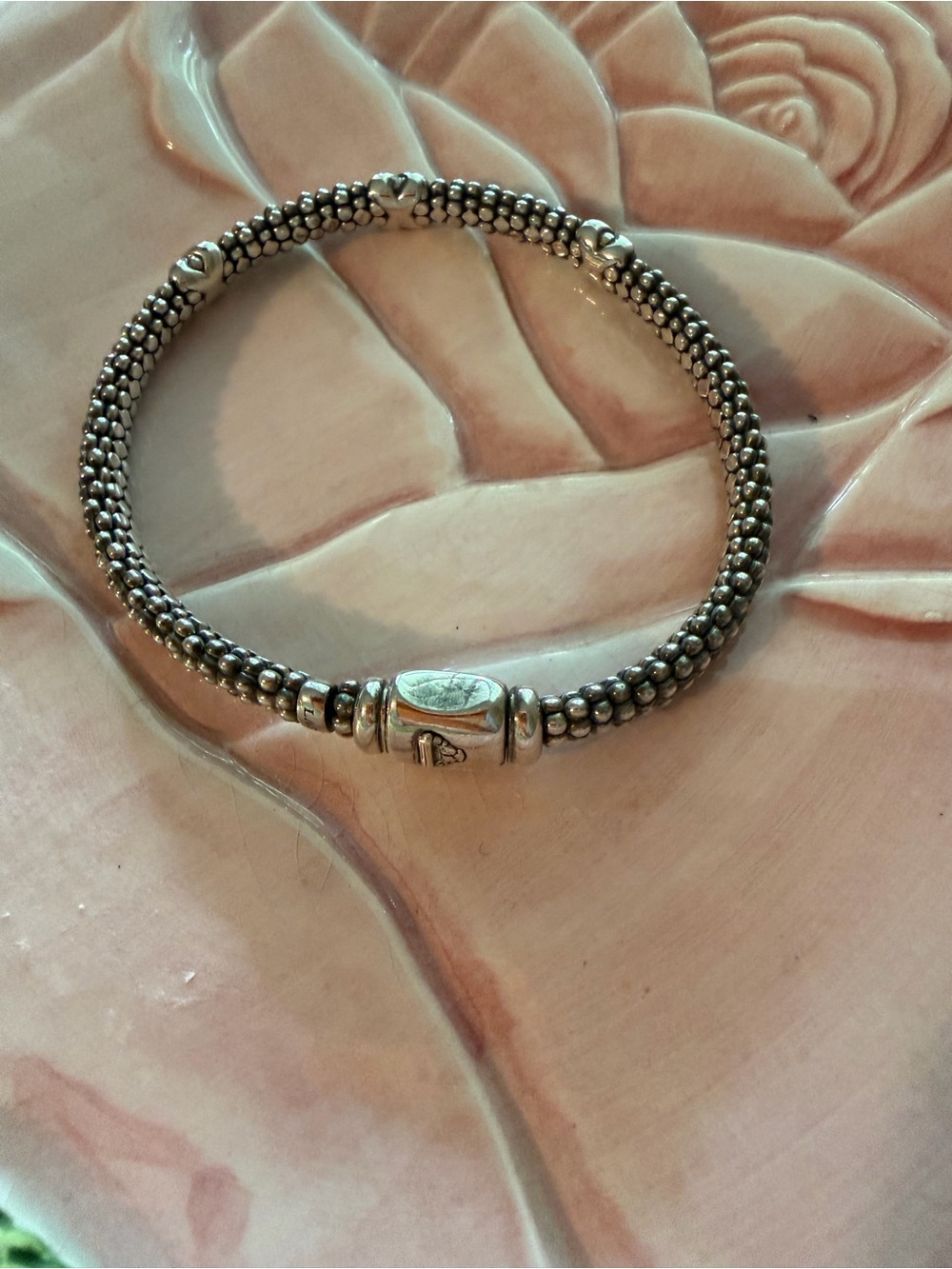 LAGOS Caviar Sterling Silver Beaded Bracelet